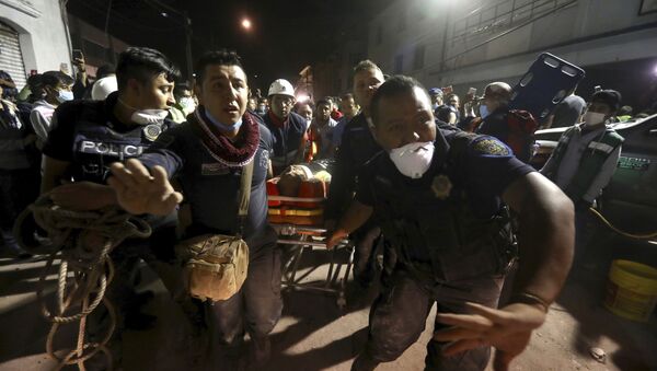 メキシコ大地震　死者さらに増え、２８６人に - Sputnik 日本
