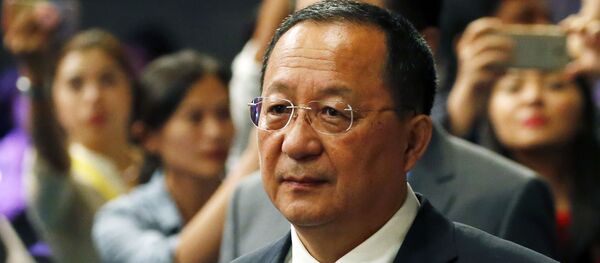 Министр иностранных дел Северной Кореи Ли Ен Хо Министр иностранных дел Северной Кореи Ли Ен Хо - Sputnik 日本