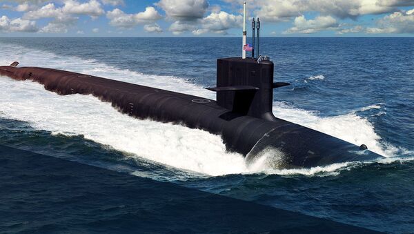 コロンビア級潜水艦の絵【アーカイブ写真】 - Sputnik 日本