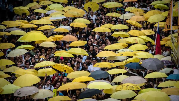 香港「雨傘運動」 - Sputnik 日本