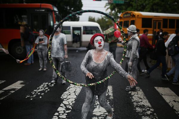 エルサルバドルの反政府デモの参加者 - Sputnik 日本