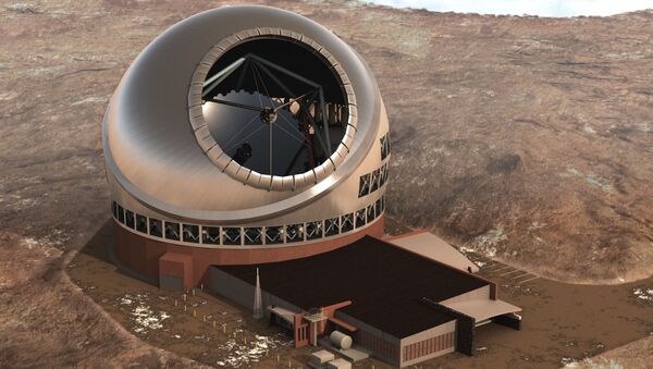 ハワイの巨大な「確執の望遠鏡」（モデル） - Sputnik 日本