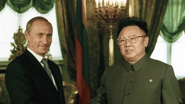 プーチン大統領と金正日氏 - Sputnik 日本