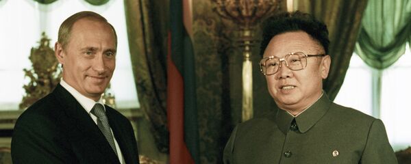 プーチン大統領と金正日氏 - Sputnik 日本