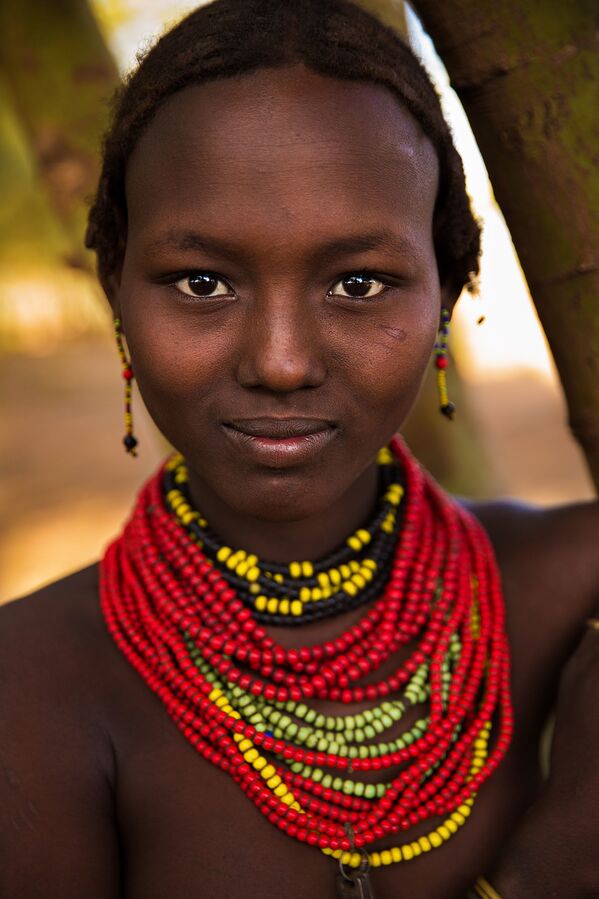 エチオピアのオモ渓谷の部族の女性 - Sputnik 日本