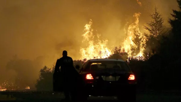 カリフォルニア山火事 - Sputnik 日本