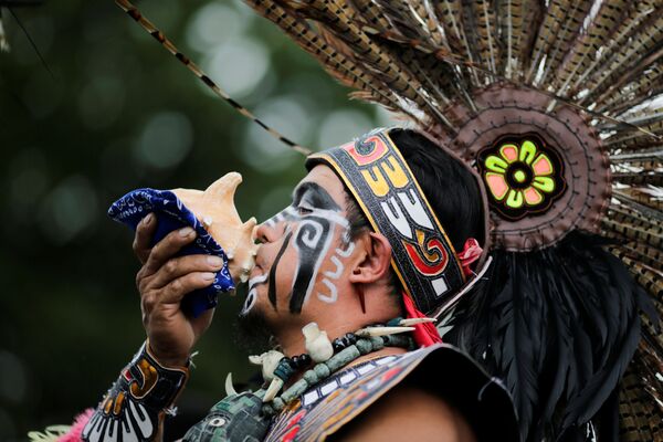 先住民の日を祝うお祭りの参加者　米ニューヨークで - Sputnik 日本