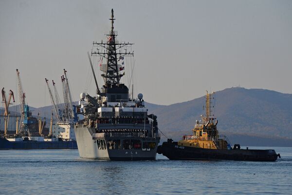 海上自衛隊の艦隊、ウラジオストクに到着 - Sputnik 日本
