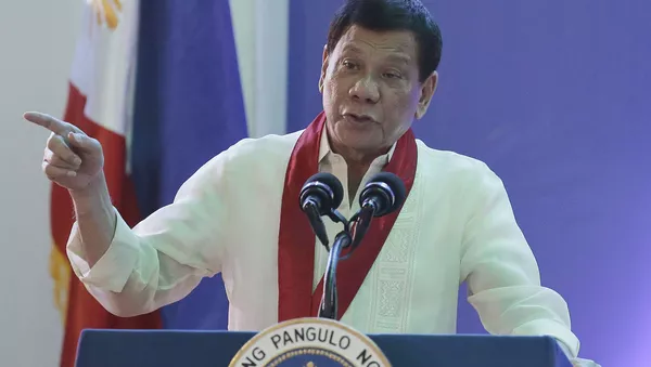 フィリピンのドゥテルテ大統領 - Sputnik 日本