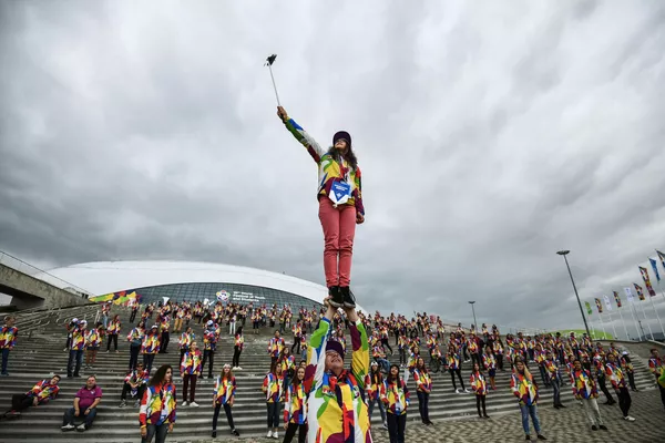 ソチで開催の第19回世界青年学生祭典 ソチで開催の第19回世界青年学生祭典 - Sputnik 日本