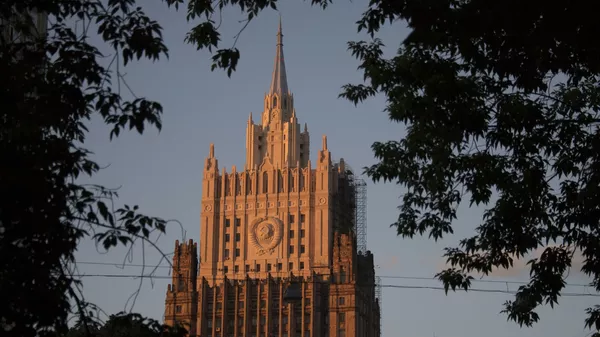 Здание Министерства иностранных дел РФ в Москве - Sputnik 日本