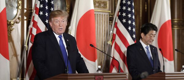 トランプ氏と安倍氏 トランプ氏と安倍氏 - Sputnik 日本