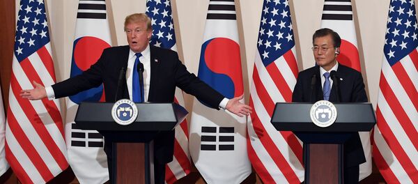 トランプ氏　韓国国会演説で北朝鮮の惨状を話す - Sputnik 日本