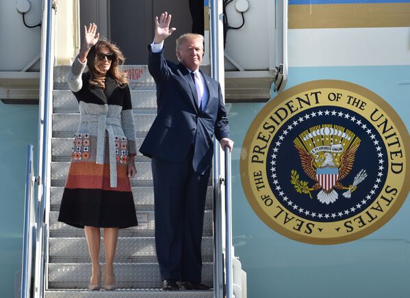 トランプ大統領とその妻メラニア夫人　（日本） - Sputnik 日本