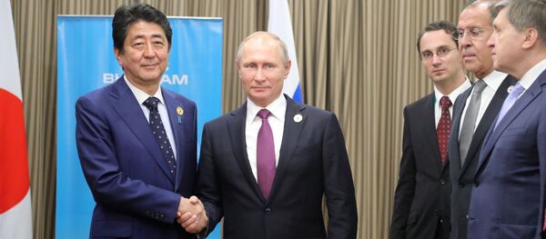 安倍首相、露日平和条約締結に向けた仕事を進めたいと発言 安倍首相、露日平和条約締結に向けた仕事を進めたいと発言 - Sputnik 日本