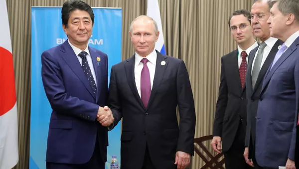 安倍首相、露日平和条約締結に向けた仕事を進めたいと発言 - Sputnik 日本