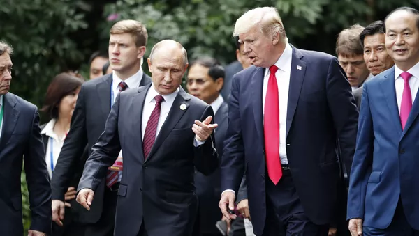 プーチン氏、トランプ氏 - Sputnik 日本
