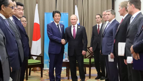 安倍氏とプーチン氏 - Sputnik 日本