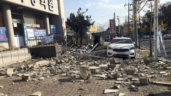 韓国で地震　負傷者が５０人に - Sputnik 日本