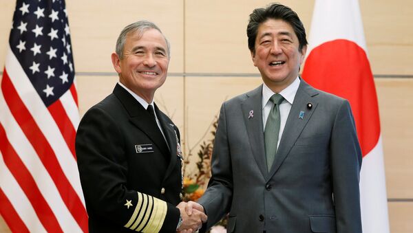 安倍首相と米太平洋軍司令官 - Sputnik 日本