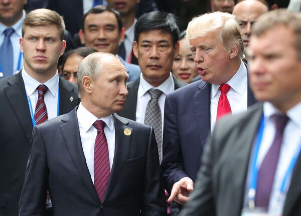 プーチン大統領とトランプ米大統領、ベトナムのAPECサミットで - Sputnik 日本