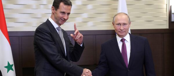 プーチン大統領 訪露中のアサド大統領と面会 プーチン大統領 訪露中のアサド大統領と面会 - Sputnik 日本