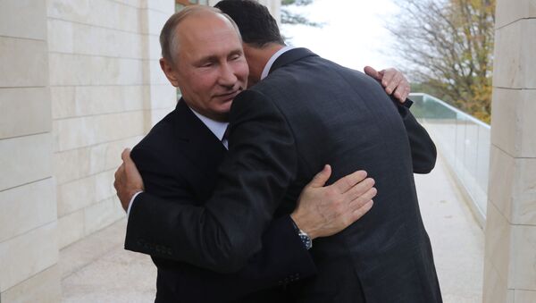 プーチン大統領　シリアのアサド大統領とソチで会談　ペスコフ報道官 - Sputnik 日本