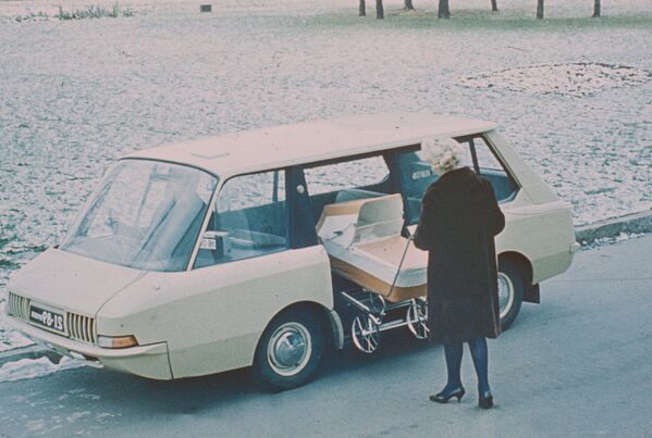 未来のタクシー。ソ連、1964年 - Sputnik 日本