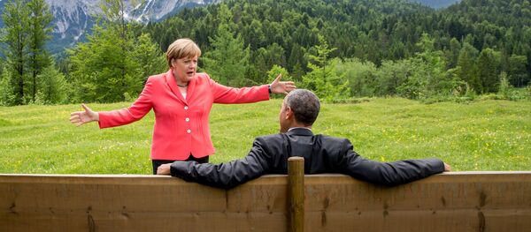 メルケル首相とオバマ大統領 メルケル首相とオバマ大統領 - Sputnik 日本