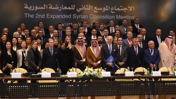 シリア反体制派、サウジ開催の協議 - Sputnik 日本