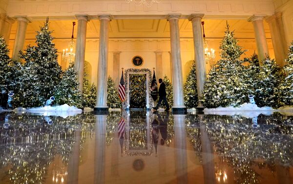 クリスマスに飾られたホワイトハウス - Sputnik 日本
