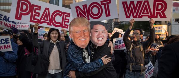 トランプ氏、ロケットマンは病気の子犬 金正恩について トランプ氏、ロケットマンは病気の子犬 金正恩について - Sputnik 日本