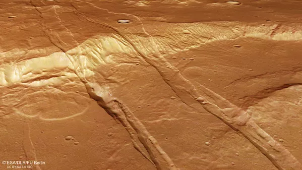 火星の南半球の亀裂と穴 火星の南半球の亀裂と穴 - Sputnik 日本