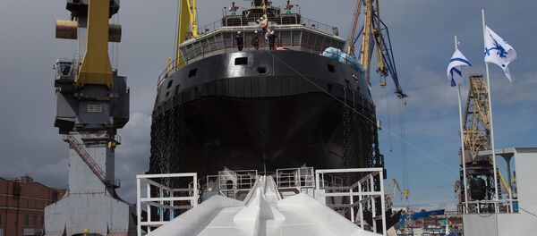ロシア海軍の新世代砕氷船が進水式 ロシア海軍の新世代砕氷船が進水式 - Sputnik 日本