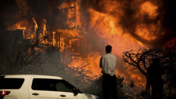 カリフォルニア森林火災 - Sputnik 日本