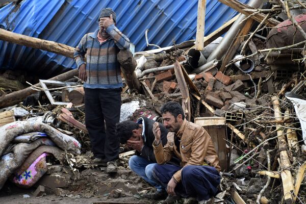 洪水によって破壊された家屋と住民　イラン - Sputnik 日本