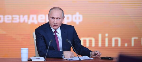 大型記者会見が始まった - Sputnik 日本