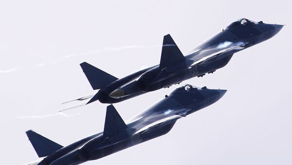 ロシア　最新鋭の戦闘機Su-57をシリアへ　目的は実戦条件のテスト - Sputnik 日本