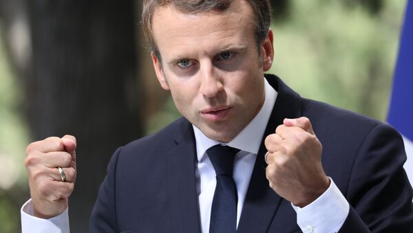 Emmanuel Macron, presidente de Francia - Sputnik 日本
