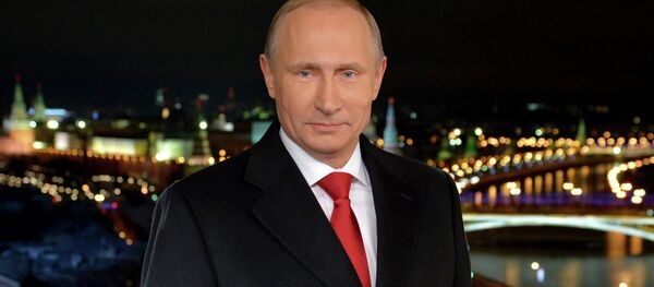 Новогоднее обращение президента РФ В.Путина Новогоднее обращение президента РФ В.Путина - Sputnik 日本