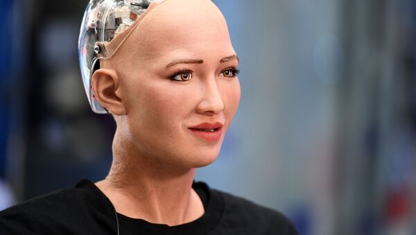 ロボット「ソフィア」、ウクライナの汚職を質問され故障 - Sputnik 日本