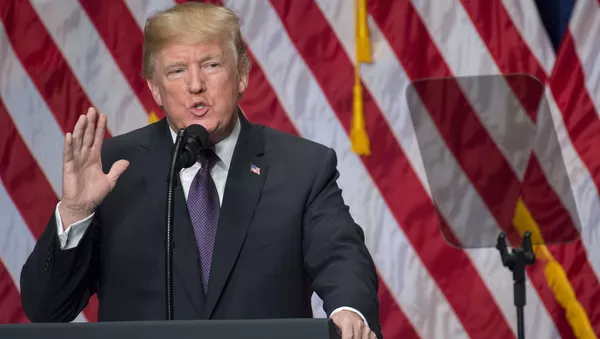 Президент США Дональд Трамп - Sputnik 日本