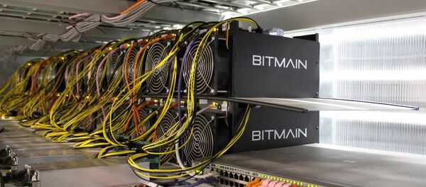 Ферма для майнинга криптовалют - Sputnik 日本