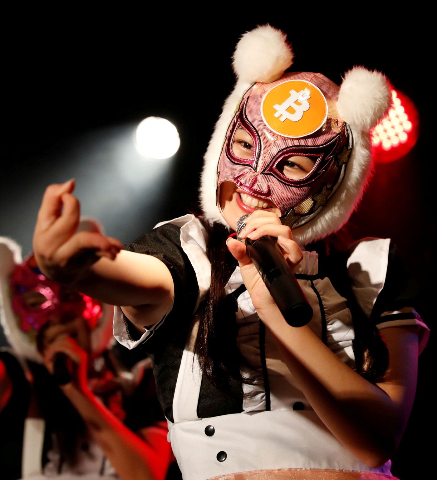 仮想通貨少女」のコンサート - 2018年1月15日, Sputnik 日本