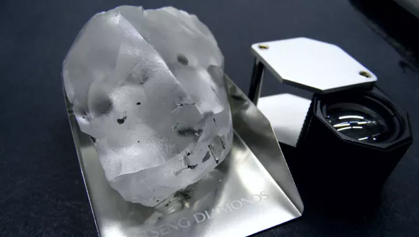 アフリカで巨大ダイヤ原石が発掘性