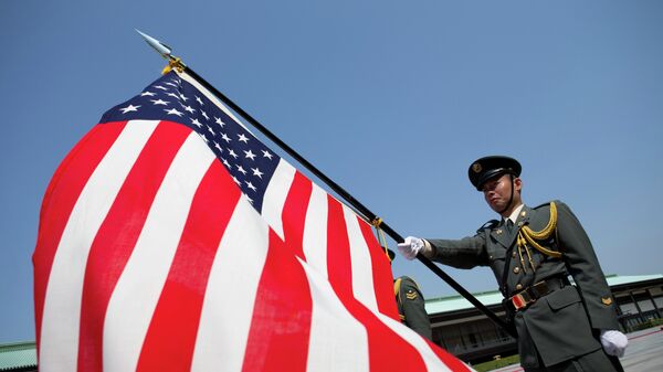 日本の兵士、アメリカの旗（アーカイブ） - Sputnik 日本
