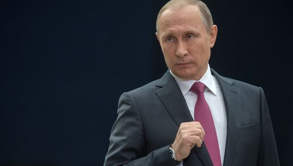 Президент РФ Владимир Путин - Sputnik 日本