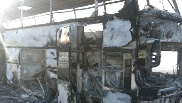 バス炎上で死者５０人以上　カザフスタン - Sputnik 日本