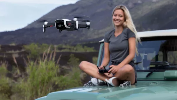 Cверхпортативный складной дрон с камерой Mavic Air компании DJI - Sputnik 日本