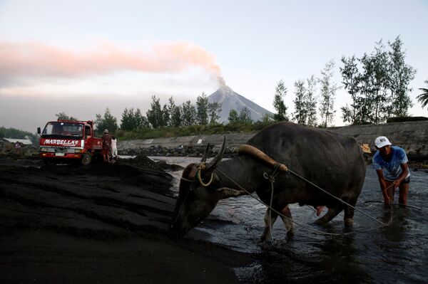 フィリピン、マヨン火山の噴火 - Sputnik 日本